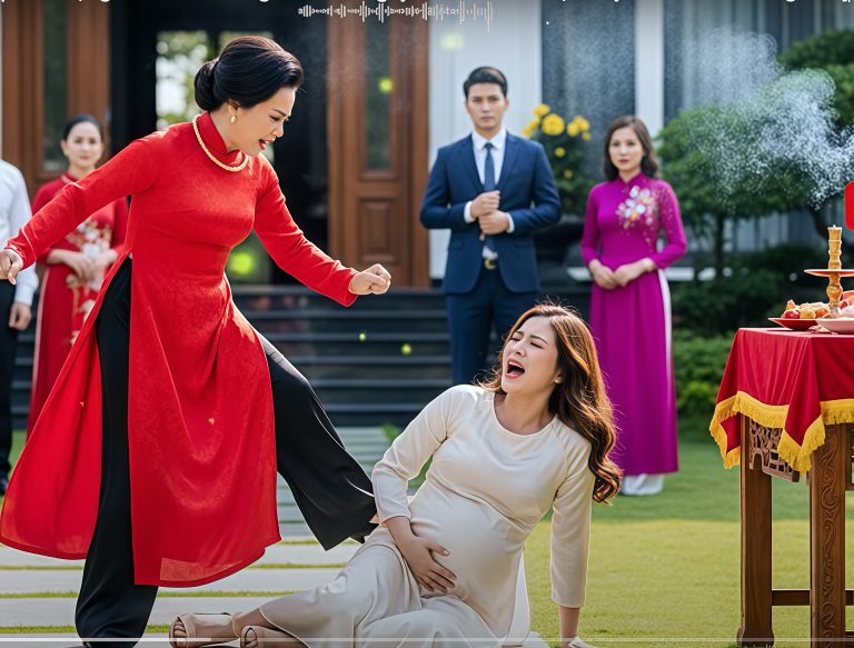 MẸ CHỒNG Tung Cú Đ/ạ/p Vào Bụng CON DÂU Mang Thai Hơn 4 Tháng Giữa Mâm Cơm Họp Họ, Chẳng Lâu Sau Bà Phải QUỲ LẠY Cầu Xin Con Dâu..