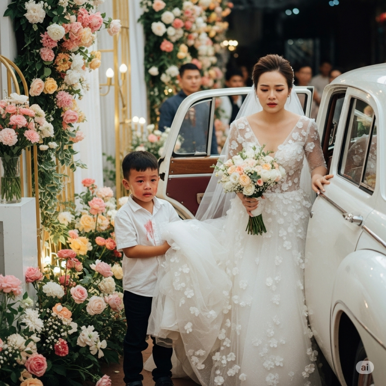 Chị ơi, đừng lên chiếc xe hoa đó, về nhà với em đi!