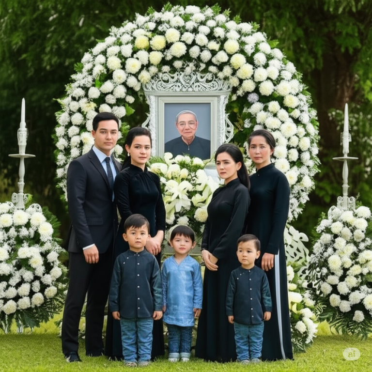 Ngày bố chồng tôi quadoi, chồng tôi vội vã công khai dẫn tiểu tam và con riêng của ả về chịu ta//ng, tôi chỉ lặng lẽ ôm 2 con gái b/ỏ đ/i, 30 phút sau cả nhà chồng tìm không thấy tôi thì t/á/i m/ặ/t…