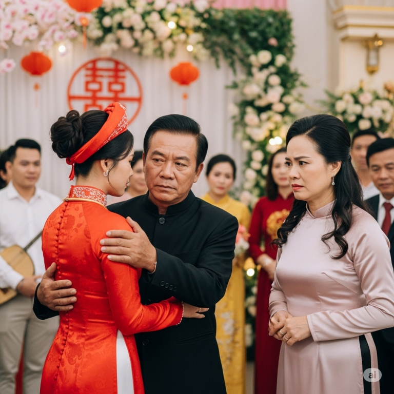 Giữa đám cưới náo nhiệt, mẹ chồng tôi lên giật mic của MC, nói một thôi một hồi để làm tôi bẽ mặt, giữa chừng bố tôi bước lên sân khấu chỉ nói 1 câu khiến mẹ chồng tôi phải xấu hổ cả đời…