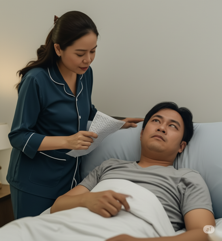 Khi biết tôi bị U-NG-TH-Ư GI-AI Đ-OẠN CU-ỐI, vợ liền bỏ đi bi;ệ;t t;í;ch 3 tháng rồi quay về cùng tờ giấy “l;ạ” trên tay