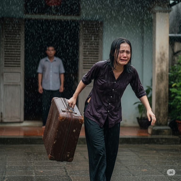  “Cưới nhau không lâu, tôi bị chồng đuổi đi, tôi đành nhận lời làm vợ của anh phụ hồ để có chỗ ở. Ba tháng sau, tôi choáng váng khi phát hiện sự thật đằng sau…”