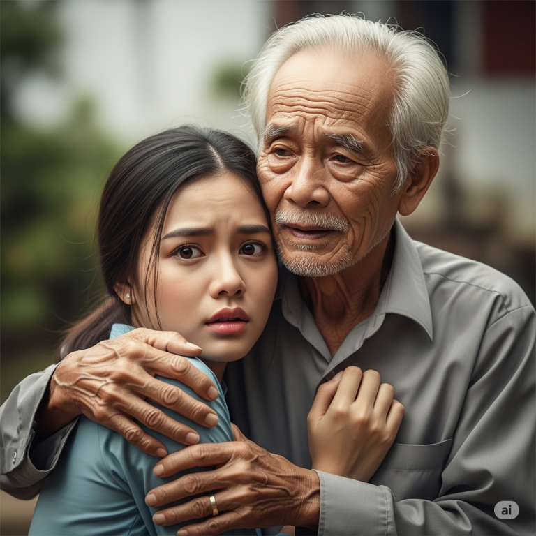 Bố chồng tôi, ông đã 70 tuổi, cái tuổi gần đất xa trời, nhưng ông chưa một lần được hưởng cái gọi là hạnh phúc tuổi già. Đêm đó ông không ngủ được, ông không biết mình có kiềm chế được không khi ngày ngày ở chung với con dâu, tối tối lại ngủ ngay sát vách