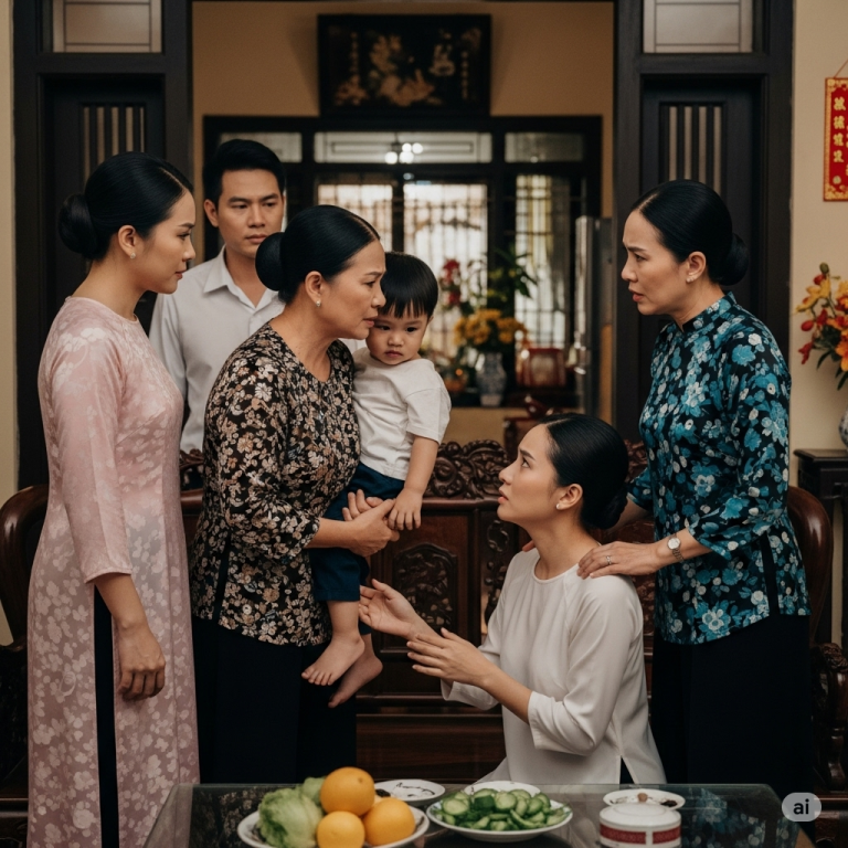 Mẹ Chồng Ép Tôi Nuôi Con Riêng Của Em Gái Chồng, Còn Bắt Tôi Mua Nhà 3 Tỷ Cho Đứa Bé – Tôi Nghi Ngờ Phát Hiện Và Vạch Trần Bí Mật Động Trời Của Cả Nhà Chồng