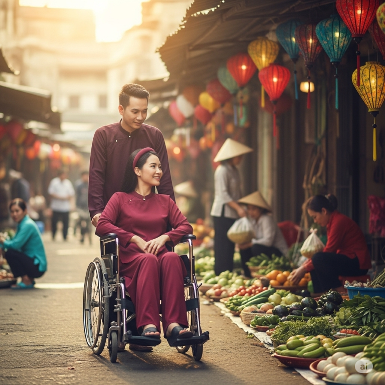 Chăm vợ bị li///ệt 5 năm, một lần quên đồ tôi quay về lấy, vừa mở cửa nhà tôi bàng hoàng nhìn thấy… đứng không vững…