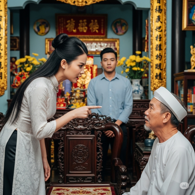 Con dâu xúi giục chồng đuổi bố chồng đi để chiếm đo//ạt miếng đất hương hỏa và cái kết đỏ mắt ….
