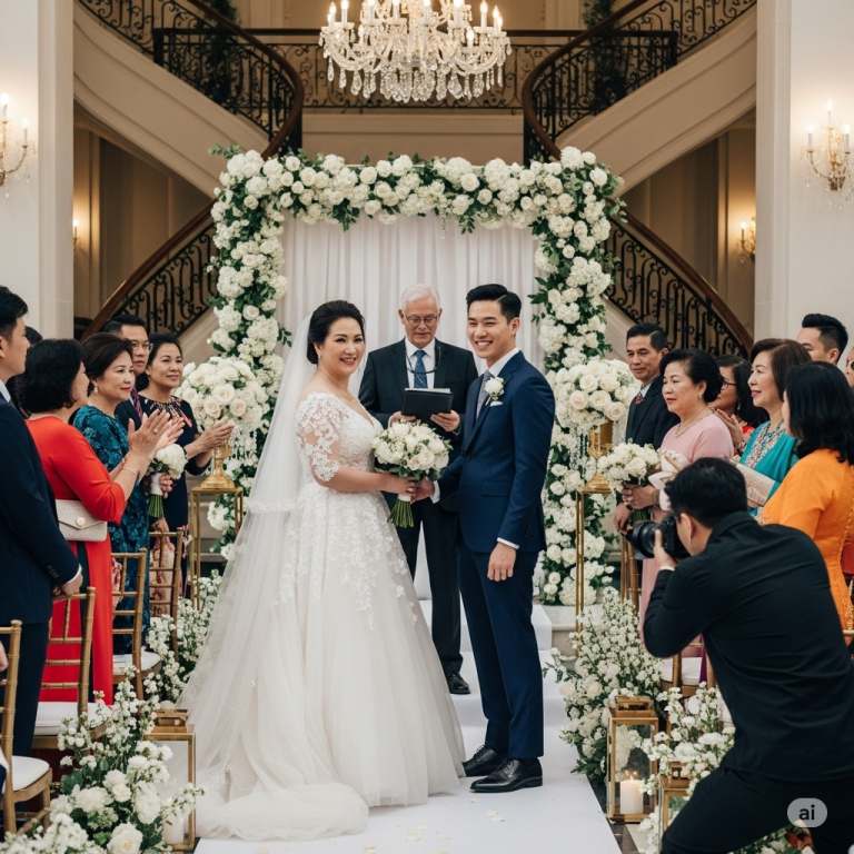 Nữ đại gia 46 tuổi, gấp rút đám cưới với tình yêu đích thực kém bà 2 con giáp. Đêm tân hôn được bà mong chờ, lại hóa thành ác mộng